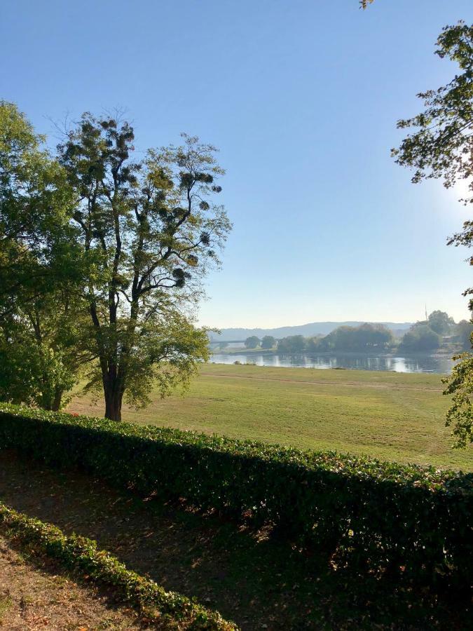 Ferienwohnung Am Wasser Villa Graf Von Pfeil Дрезден Екстериор снимка